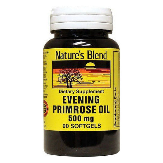 Nature's Blend Evening Primrose Oil 500 Mg Soft Gel 90 Vitamins & Supplements Pasteur Pharmacy