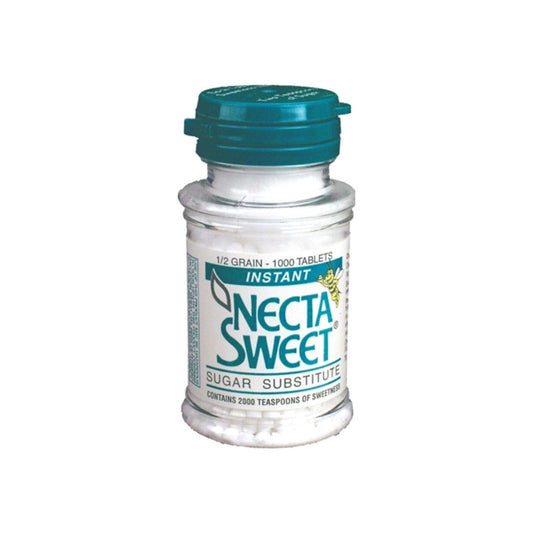 NectaSweet Sugar Sub Tb 0.5 Gr 1000 Sugar & Sweeteners Pasteur Pharmacy