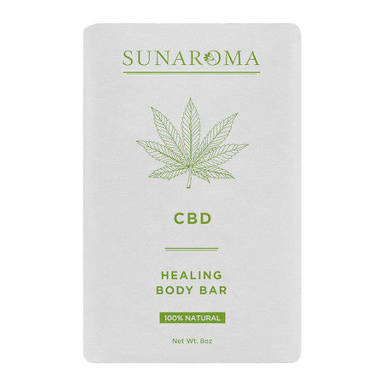 Sunaroma Cbd Healing Body Bar Soap, 8 Oz Bar Soap Pasteur Pharmacy