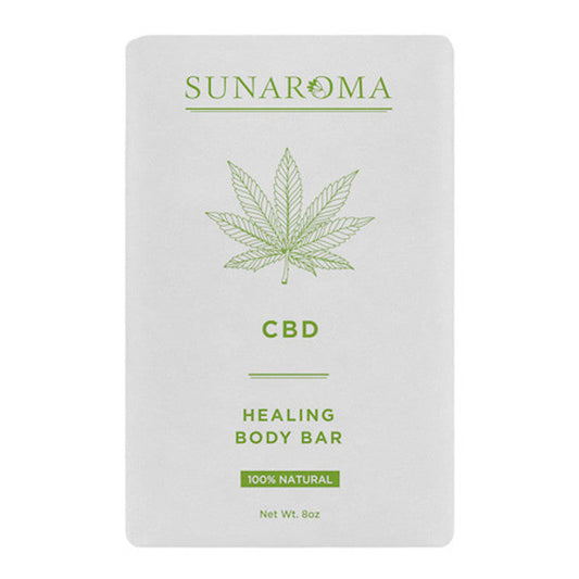 Sunaroma Cbd Healing Body Bar Soap, 8 Oz Bar Soap Pasteur Pharmacy