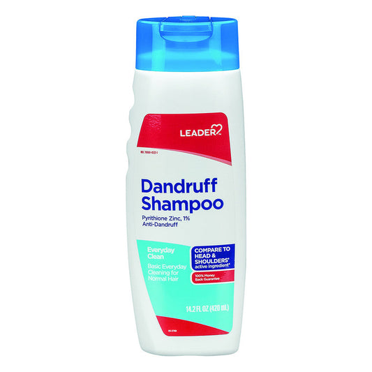 Leader Health Care Dandruff Shampoo Everyday Clean, 14.2 Oz Shampoo Pasteur Pharmacy