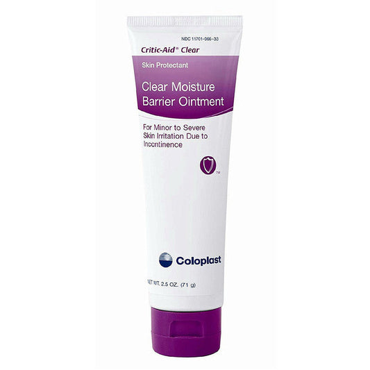 Coloplast Critic-Aid Clear Moisture Ointment, 2.5 Oz Personal Care Pasteur Pharmacy