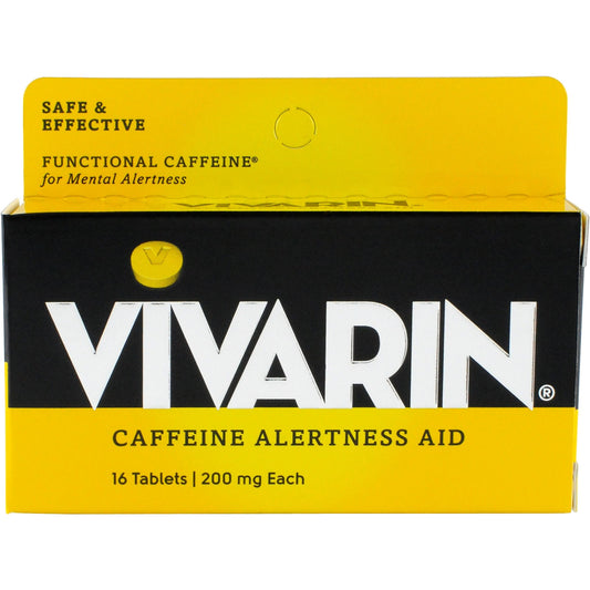Vivarin Caffeine Alertness Aid, 200 Mg, Tablets Health & Beauty Pasteur Pharmacy