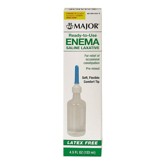 Major Enema Saline Laxative Ready-To-Use - 4.5 Oz Medicine & Drugs Pasteur Pharmacy