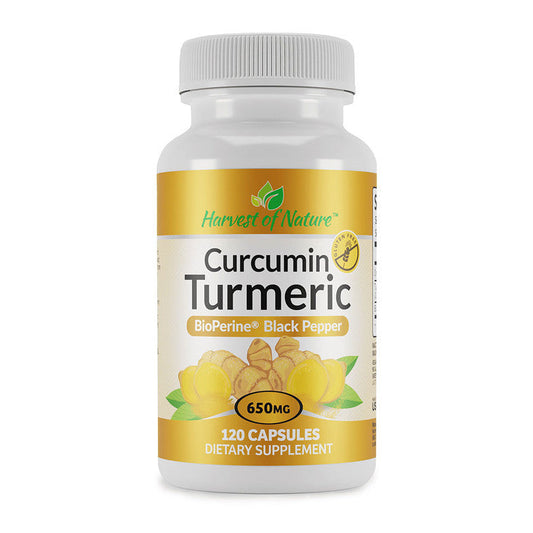 Harvest of Nature® Curcumin Turmeric – 650 MG – Capsules Health & Beauty Pasteur Pharmacy