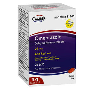 Omeprazole Tb 20 Mg 14 Dr Ac/ Rdcr Acid Neutralizers Pasteur Pharmacy