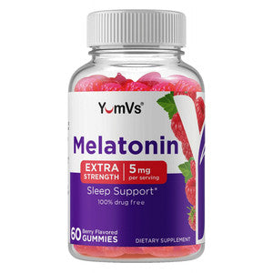 Yumvs Melatonin Extra Strength Sleep Support 5 Mg Gummies Vitamins & Supplements Pasteur Pharmacy