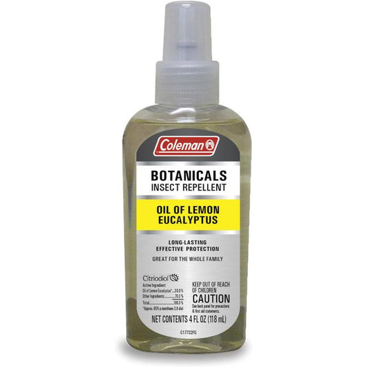 Coleman Insect Repellent Spray - Lemon Eucalyptus - 4 Fl Oz Repellents Pasteur Pharmacy
