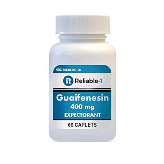 Guaifenesin Expctrn Tabs 400 Mg 60 Ct Vitamins & Supplements Pasteur Pharmacy