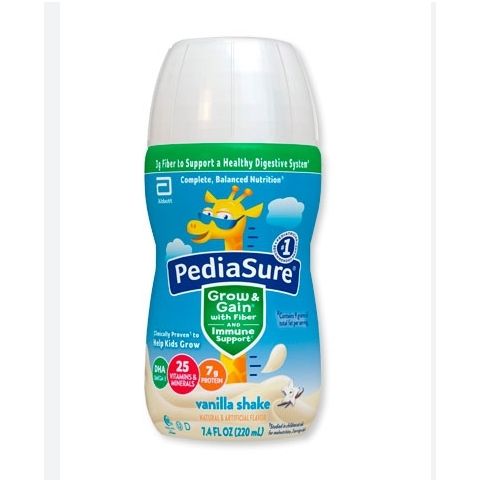 Pediasure Vanilla w/Fiber 7.4fl.oz Milk Frothers & Steamers Pasteur Pharmacy