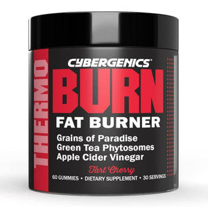 Cybergenics Burn Fat Burner Gummies, Tart Cherry - 60 Count Chewable Supplement Fitness & Nutrition Pasteur Pharmacy