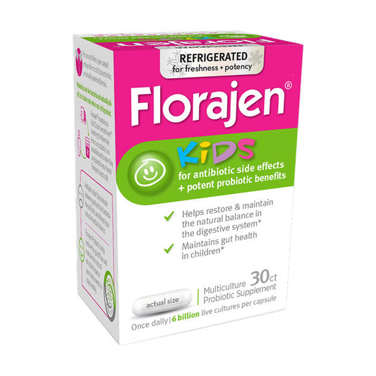 Florajen 4 Kids Probiotic Dietary Supplement Capsules Vitamins & Supplements Pasteur Pharmacy