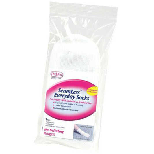 PediFix Diabetic Solutions SeamLess Everyday Socks Med/Larg Socks Pasteur Pharmacy