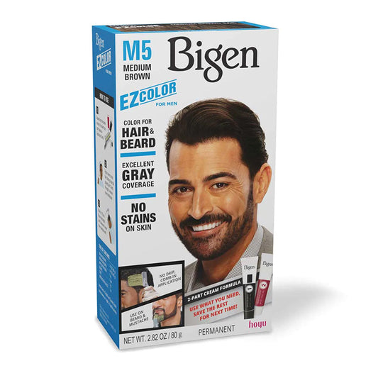Bigen Hair Color Ez For Men M5 Medium Brown Kit Hair Color Pasteur Pharmacy