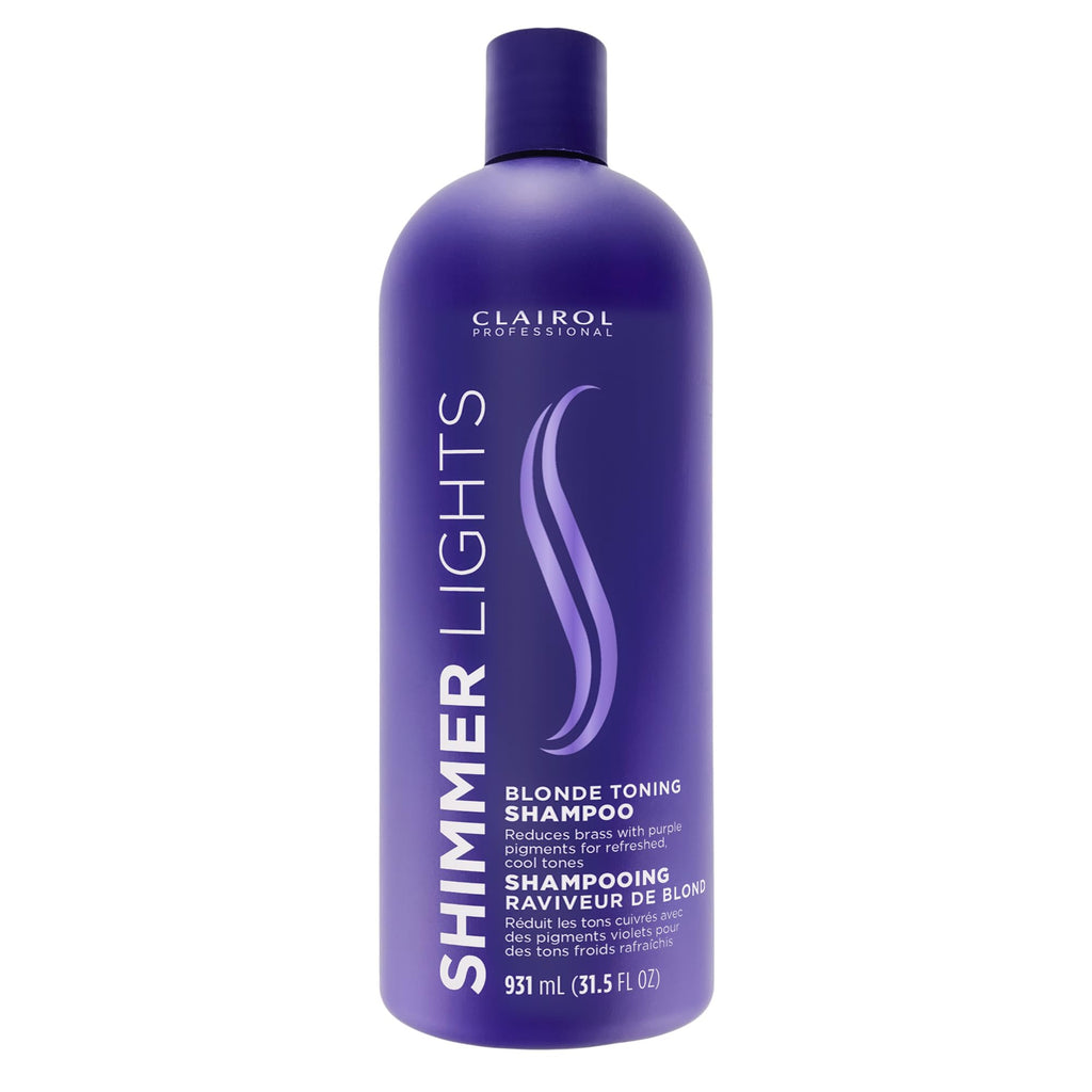 Clairol Professional Shimmer Lights Shampoo Blonde & Silver 31.5 Fl. Oz Shampoo Pasteur Pharmacy