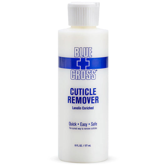 Blue Cross Professional Hydrating Liquid Cuticle Remover – With Lanolin (6 fl oz) Nail Care Pasteur Pharmacy