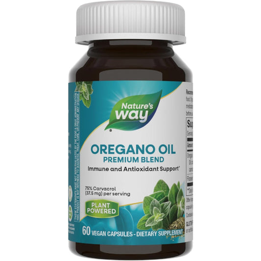 Nature's Way Standardized Oregano Oil Vegan Capsules Vitamins & Supplements Pasteur Pharmacy