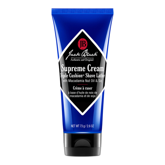 Jack Black Supreme Cream Triple Cushion Shave Lather 2.6 Oz Shaving & Grooming Pasteur Pharmacy