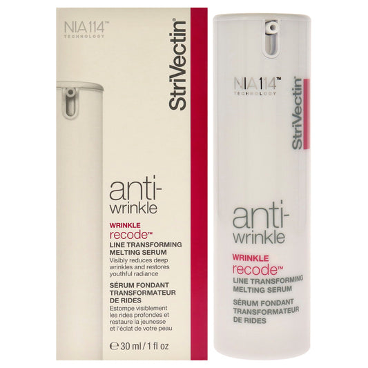 StriVectin Wrinkle Recode Line Transforming Melting Serum, 30 Ml Skin Care Pasteur Pharmacy