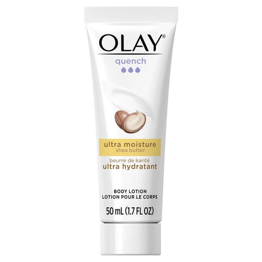 Loción corporal Olay Quench Ultra Moisture con manteca de karité, 50 mL