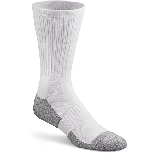 Dr. Comfort Diabetic Crew Socks - White Large White & Cream Sauces Pasteur Pharmacy
