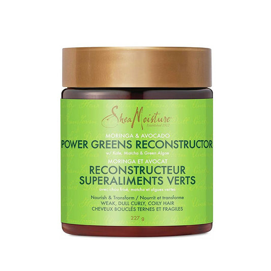 SheaMoisture Power Greens Reconstructor, Moringa & Avocado - 8 Oz Hair Care Pasteur Pharmacy