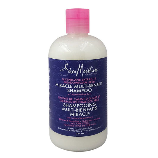 SheaMoisture Sugarcane Extract And Meadowfoam Silicone Free Shampoo Shampoo Pasteur Pharmacy