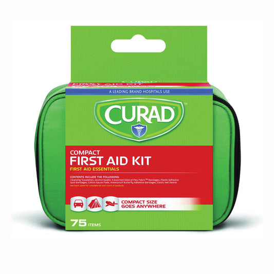 Curad Compact First Aid Kit, 75 Pieces First Aid Kits Pasteur Pharmacy