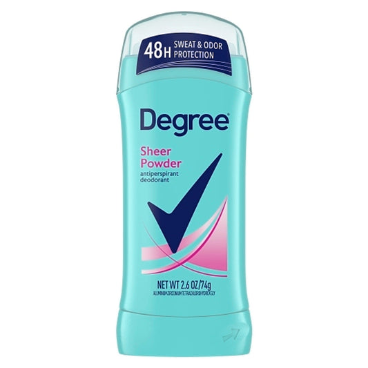 Degree Dry Protection Sheer Powder Antiperspirant Deodorant 2.6 Oz Deodorant & Anti-Perspirant Pasteur Pharmacy