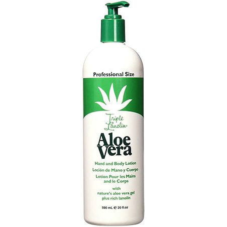 Triple Lanolin Aloe Ounce Hand And Body Lotion Pump, 20 Oz Lotion & Moisturizer Pasteur Pharmacy