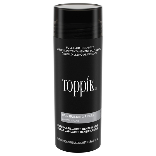 Toppik Hair Building Fibers 27.5 G / 0.97 Oz - Gray Hair Care Pasteur Pharmacy