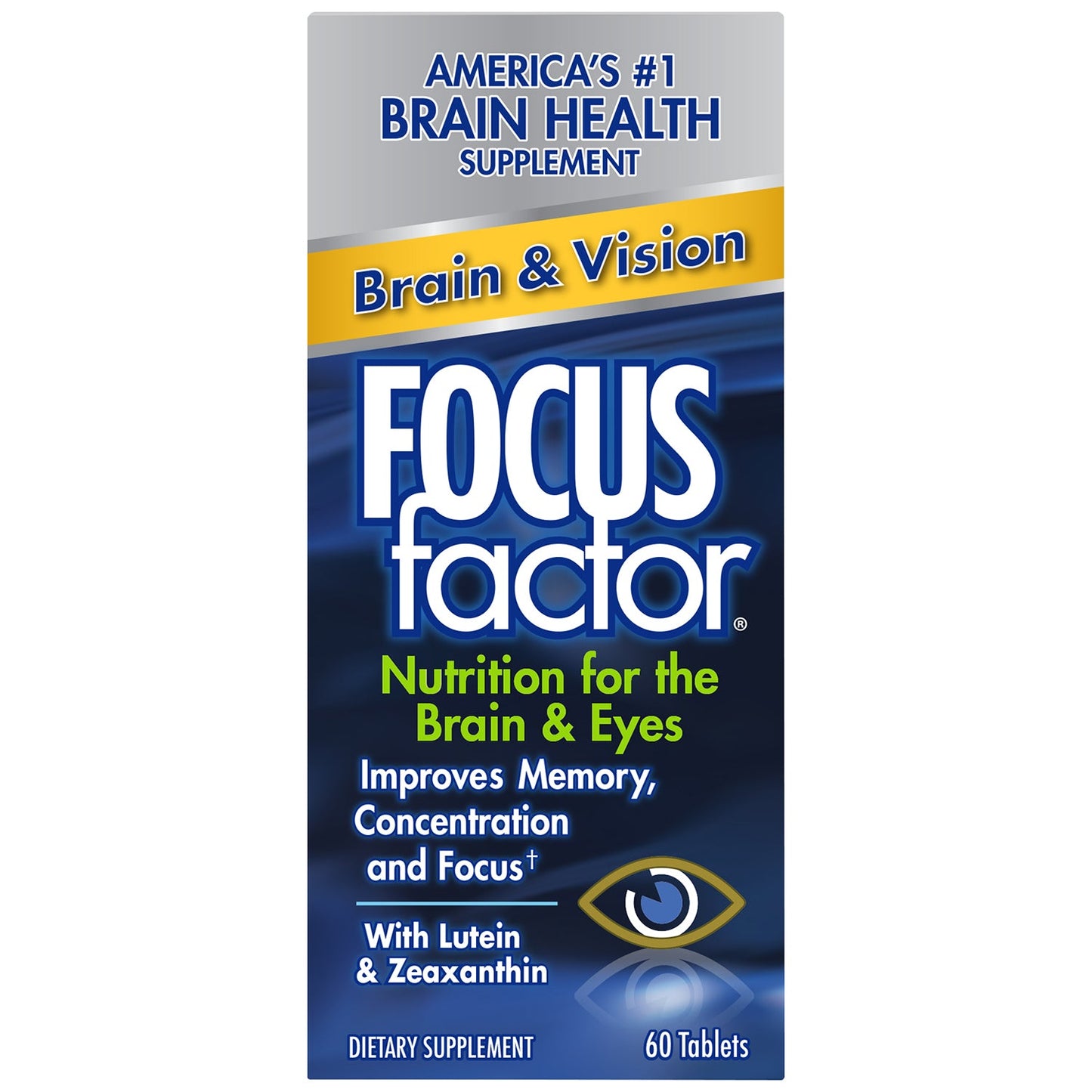 Focus Factor Tb 60 Es Vitamins & Supplements Pasteur Pharmacy