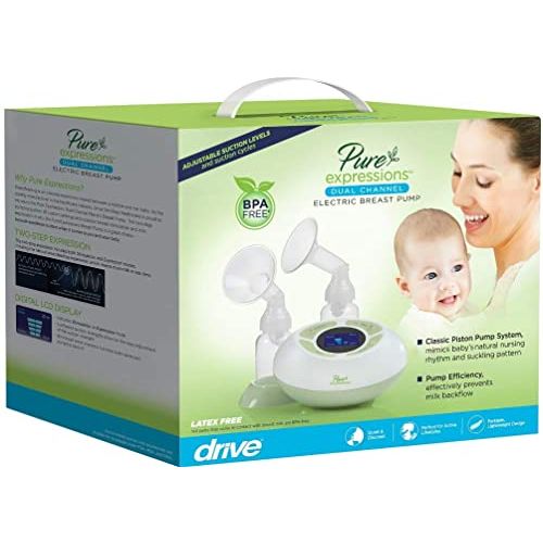 Drive Medical Pure Expressions Economy Dual Channel Electric Breast Pump Breast Pumps Pasteur Pharmacy