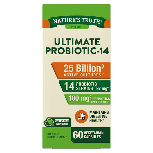 Nature's Truth® Ultimate Probiotic-14 Rapid-Release Capsule, 60 EA