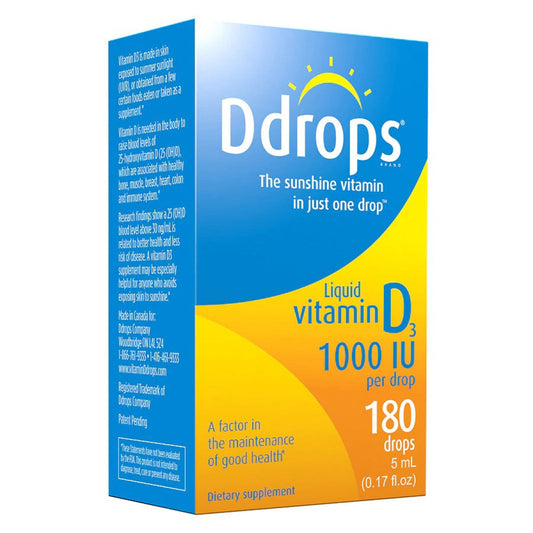 Ddrops Vitamin D3 180Ea Bag Vitamins & Supplements Pasteur Pharmacy