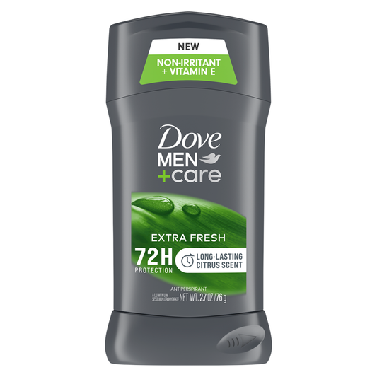 Dove Men Care Men+Care Antiperspirant Deodorant Stick Extra Fresh 2.7 Oz Deodorant & Anti-Perspirant Pasteur Pharmacy