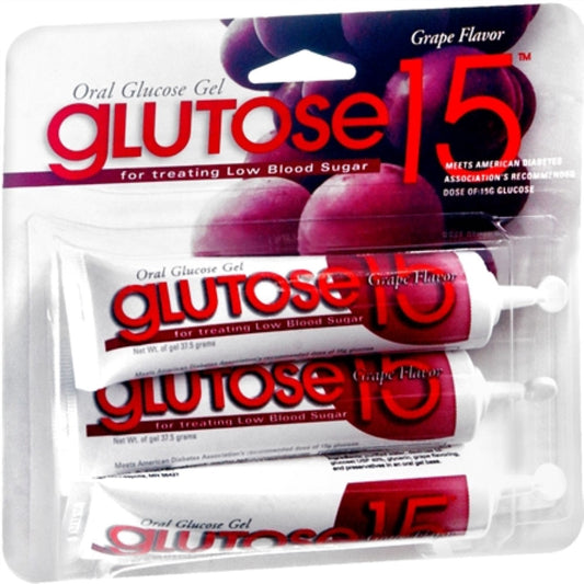 Glutose 15 Oral Grape Flavor Glucose Gel 45 G Health & Beauty Pasteur Pharmacy