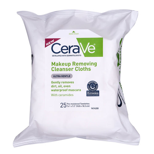 CeraVe Cleanser Cloths, Makeup Removing, Ultra Gentle Makeup Pasteur Pharmacy