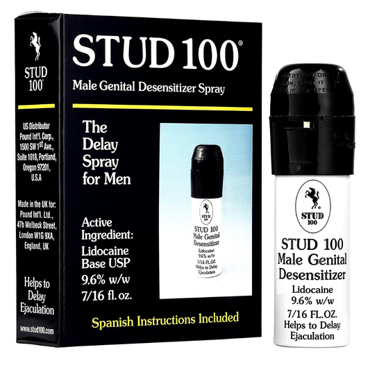 Stud 100 Male Genital Desensitizer Spray 0.44 Oz Breath Spray Pasteur Pharmacy