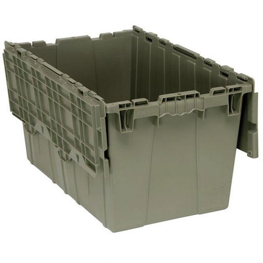 Quantum Storage Systems Gray Attached Lid Container, Plastic Cabinets & Storage Pasteur Pharmacy