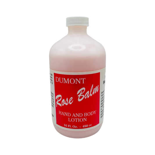 Dumont Rose Balm Hand and Body Lotion 16 Oz Hand and Body Lotion Pasteur Pharmacy