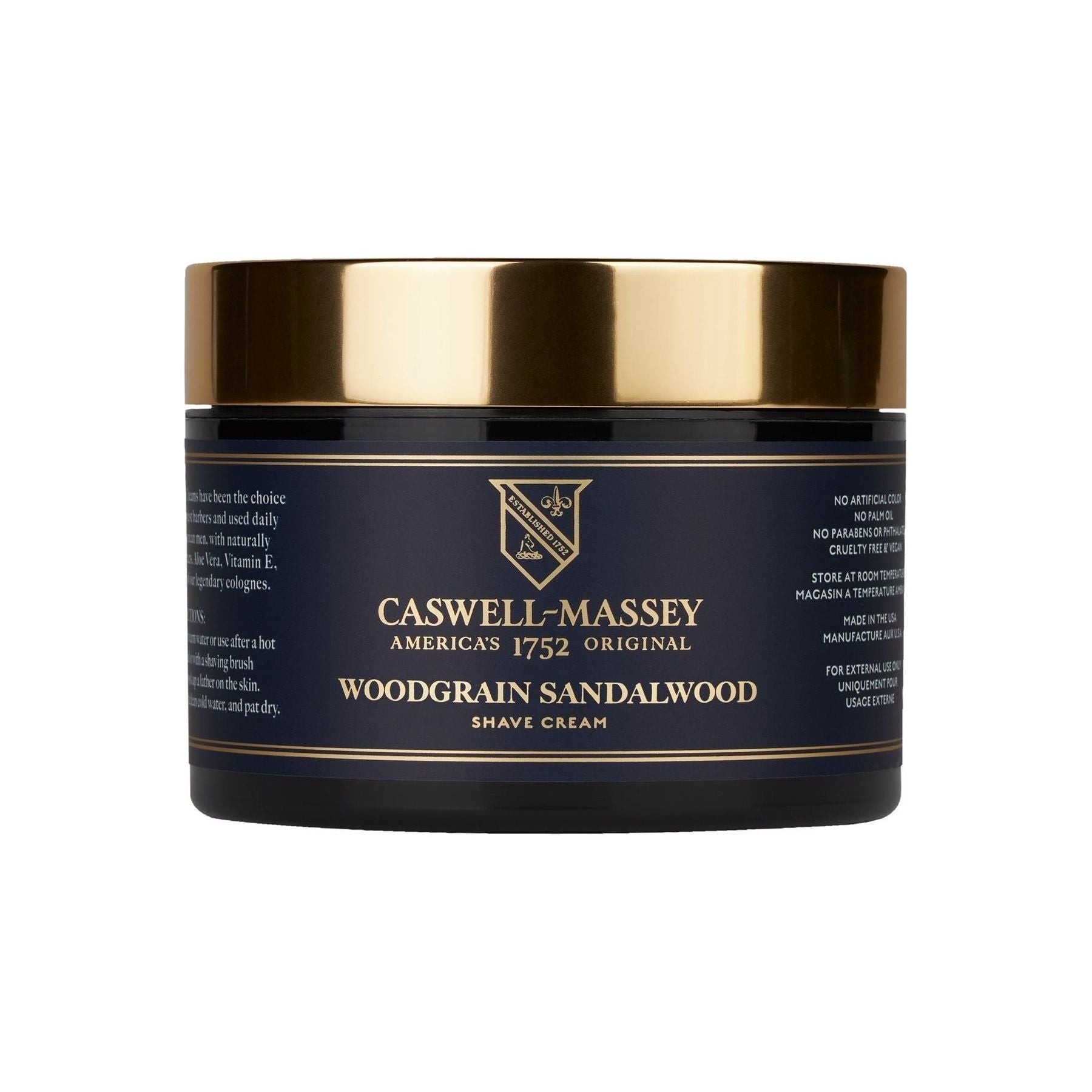 Caswell Massey Woodgrain Sandalwood Shave Cream Collection Shaving Cream Pasteur Pharmacy 8 oz