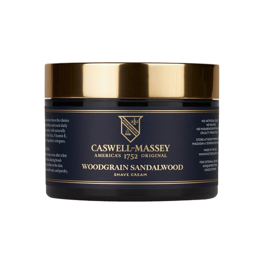 Caswell Massey Woodgrain Sandalwood Shave Cream Collection Shaving Cream Pasteur Pharmacy 8 oz