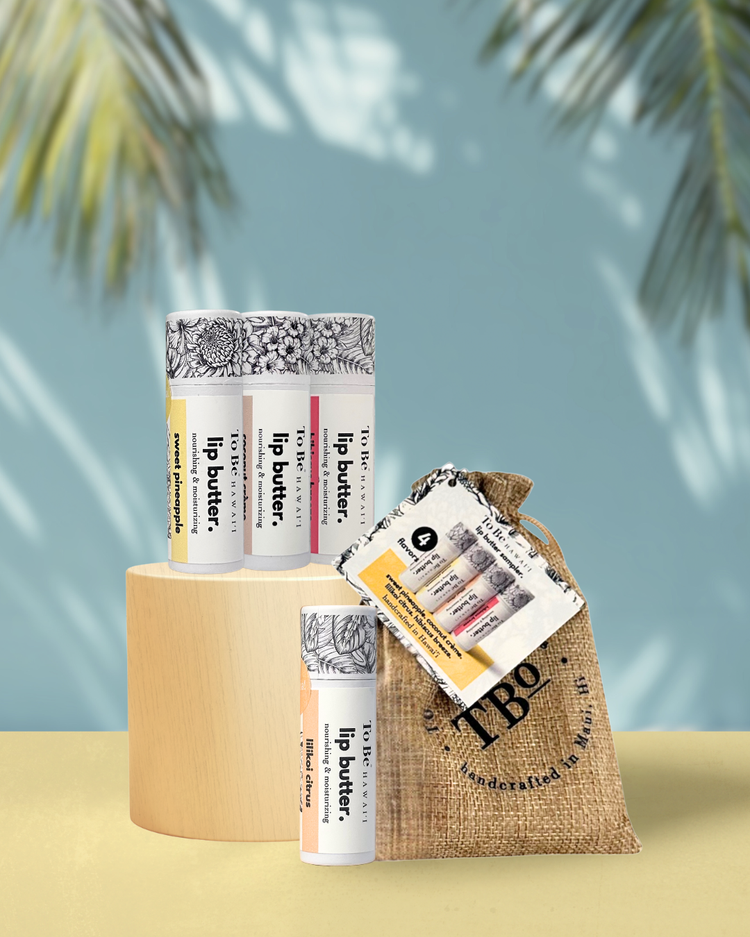To Be Hawai'i Tropical Flavors Lip Butter Gift Bundle Skin Care To Be Hawai'i