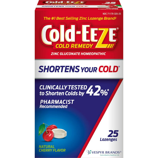 Cold-Eeze Remedy, Sugar Free, Natural Cherry Flavor, Lozenges Medicine & Drugs Pasteur Pharmacy
