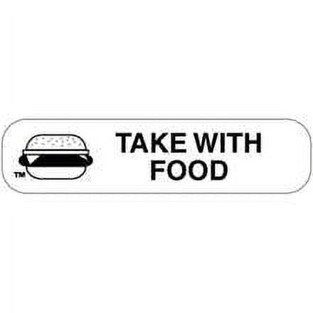 Apothecary "Take With Food" Label Stationery Pasteur Pharmacy