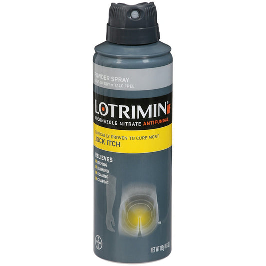 Lotrimin AF Jock Itch Antifungal Powder Spray - Miconazole Nitrate 2%, 4.6 oz Medicine & Drugs Pasteur Pharmacy
