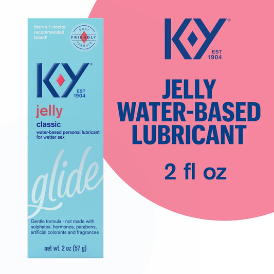 K-Y Jelly Classic Water-Based Personal Lubricant For Wetter Sex 2 Oz Personal Lubricants Pasteur Pharmacy
