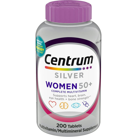 Centrum® Silver® Women 50+ Multivitamin / Multimineral Supplement Vitamins & Supplements Pasteur Pharmacy