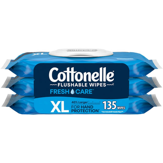 Cottonelle Wipes, Flushable, Fresh Care, Xl Toilet Paper Pasteur Pharmacy